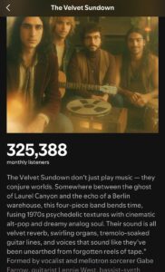 Image of The Velvet Sundown page on Spotify