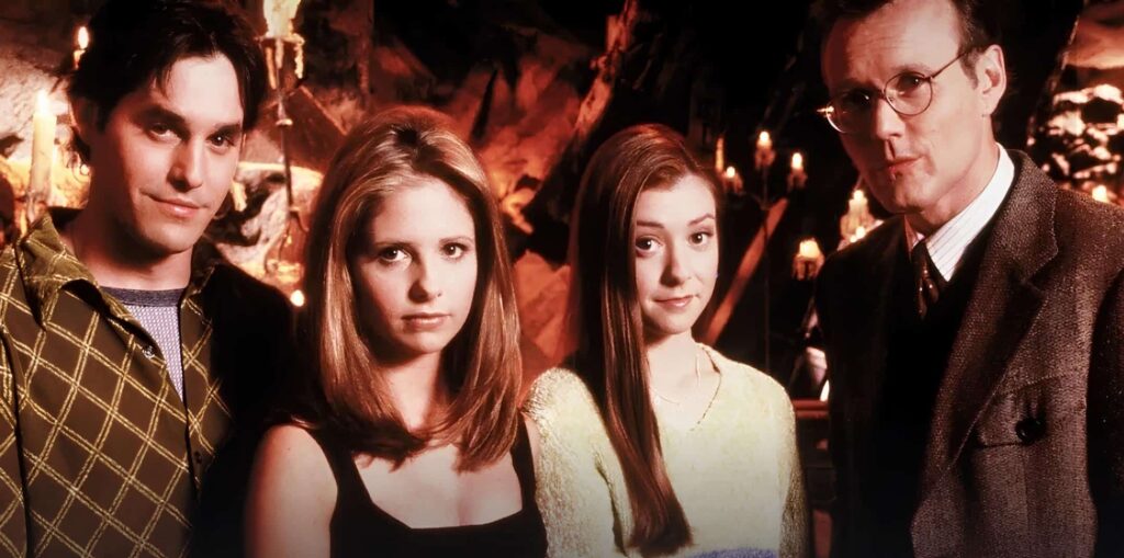 Promotional image from Disney+ for Buffy The Vampire Slayer