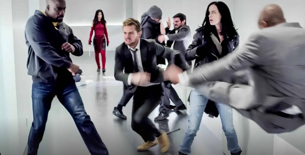 promotional image for tv series The Defenders on Disney+