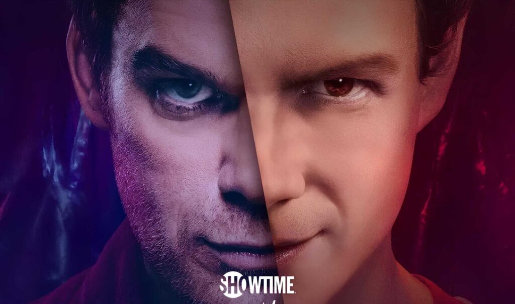 promotional image for showtime and paramount plus tv series Dexter Original Sin