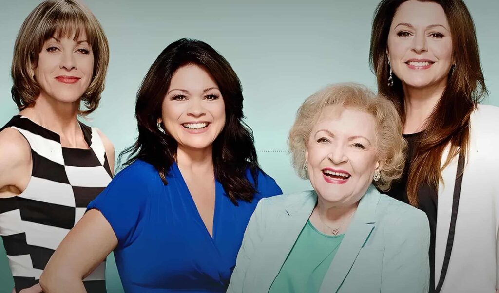 promotional image for the tv series Hot in Cleveland available on paramount plus