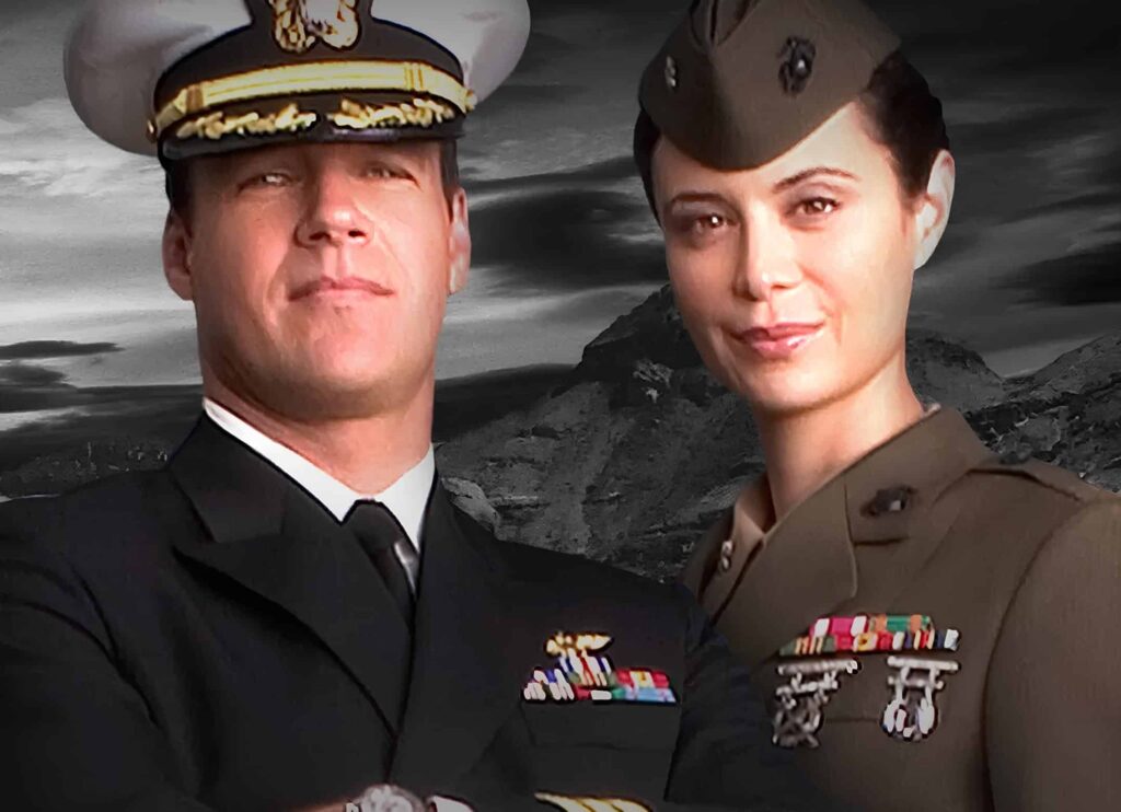 JAG promotional image from the Paramount+ app