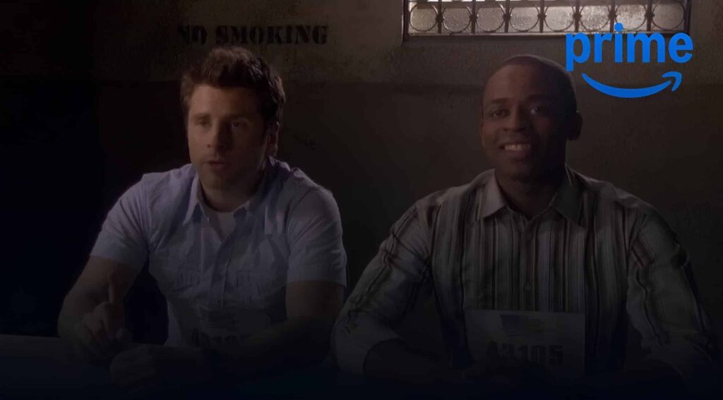 promotional image for the tv series Psych on amazon prime video