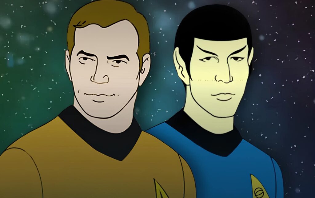 promotional image for tv series Star Trek: the animated series on paramount+