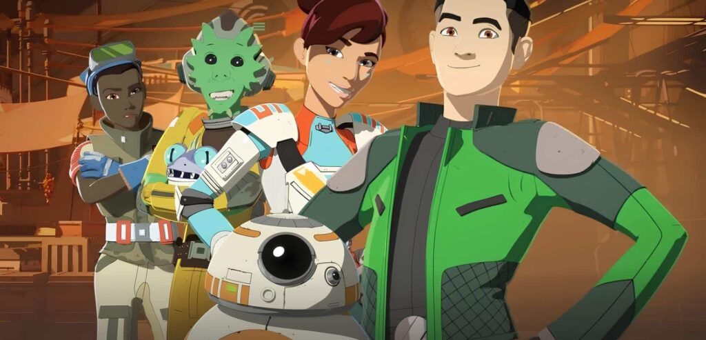 Star Wars: Resistance animated tv series for Disney+