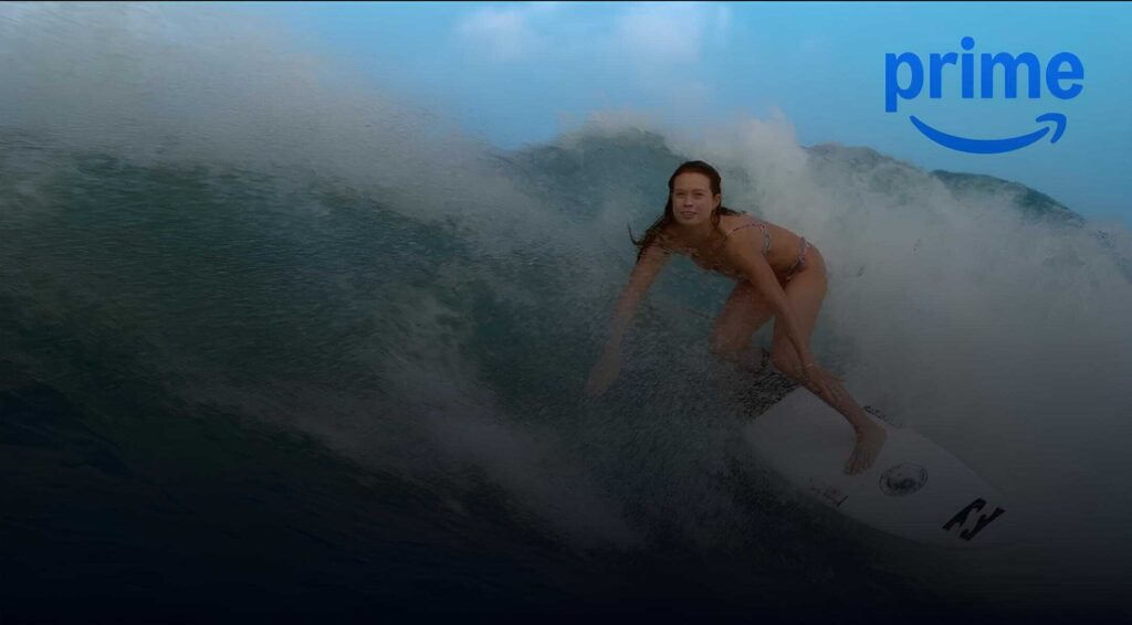 promotional image for new series Surf Girls Hawai'i available on amazon prime video