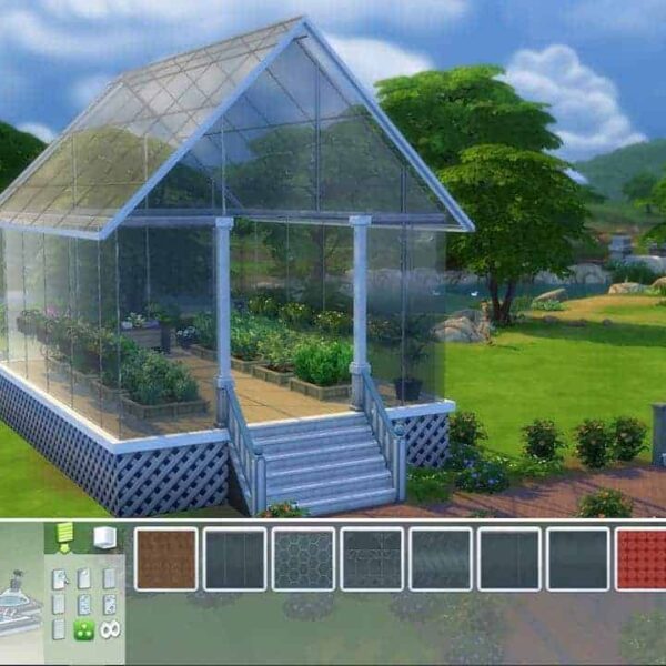 The Sims 4 Glass Walls