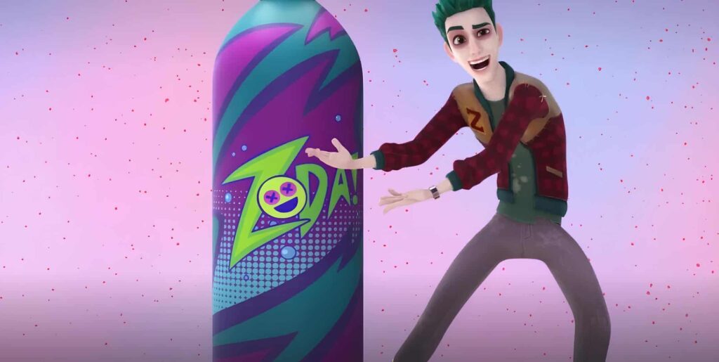 promotional image for animated tv series Zombies on Disney+