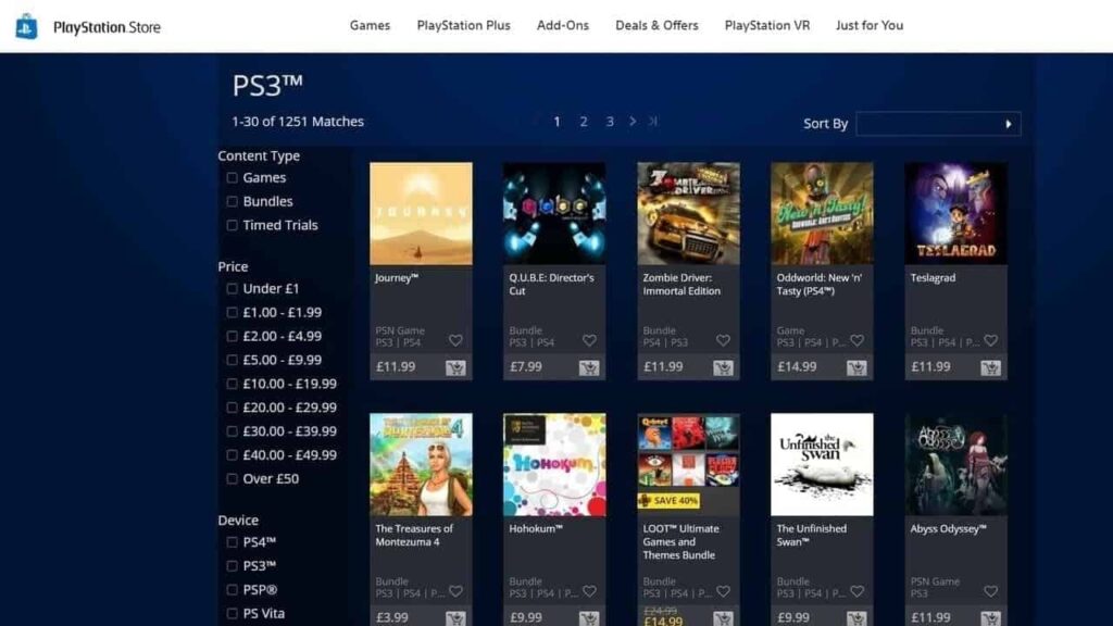 PS3 store, PlayStation refunds
