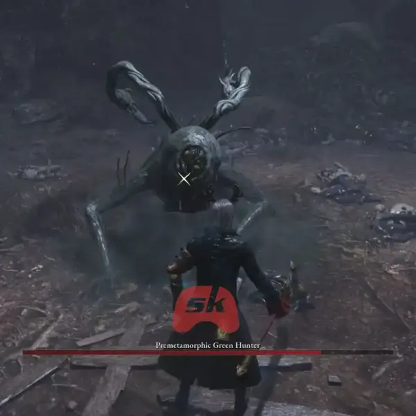 Premetamorphic Green Hunter Boss In Lies Of P: Overture