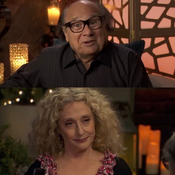 Danny Devito and Carol Kane in 'It's Always Sunny in Philadelphia'