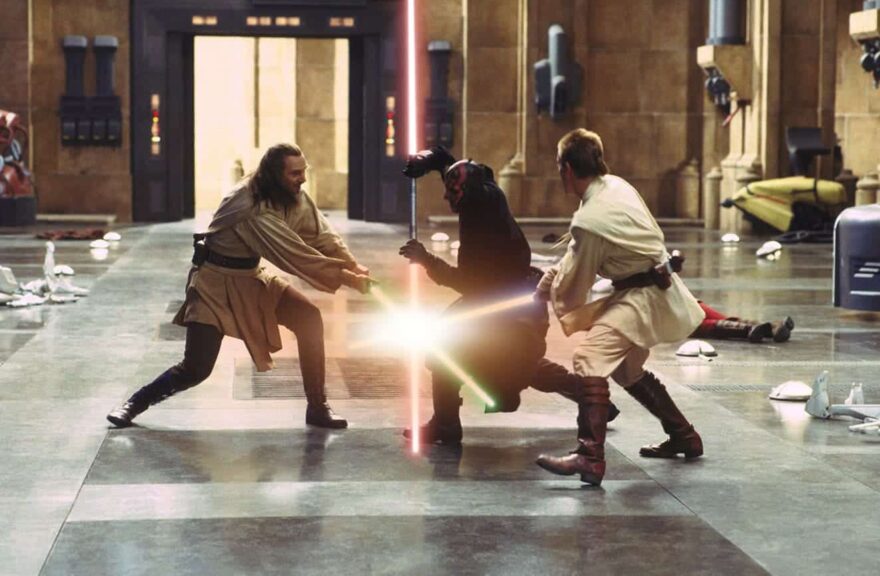 Liam Neeson, Ewan McGregor, Ray Park