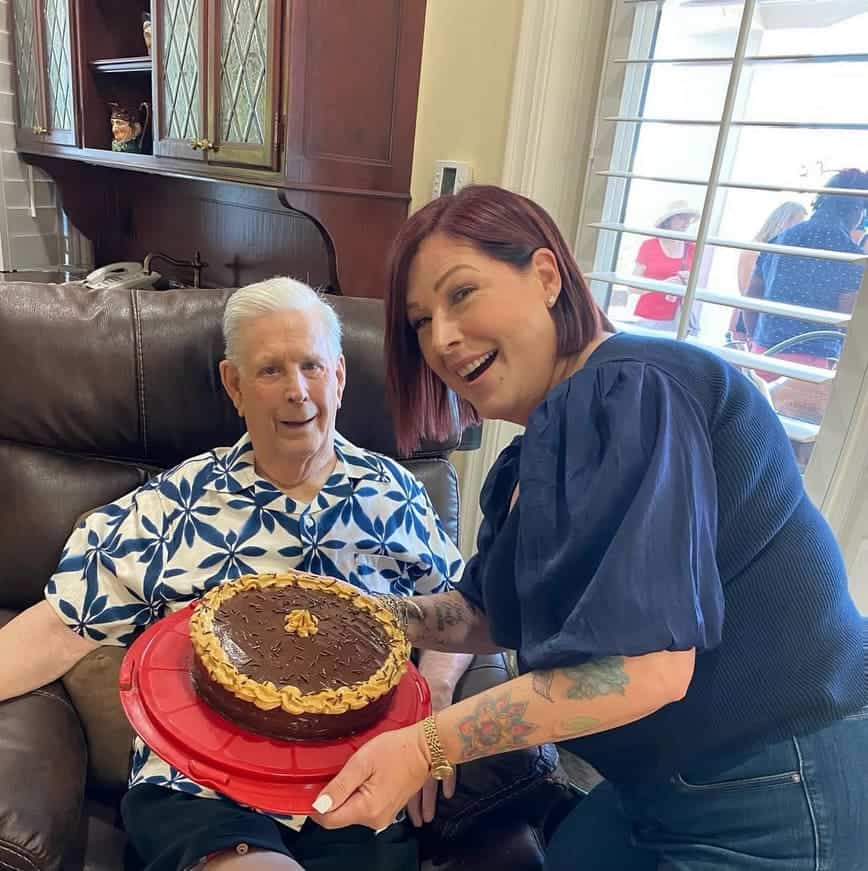 Carnie and Brian Wilson