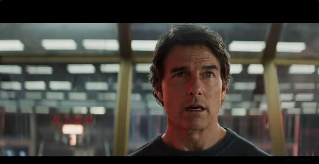 Tom Cruise in the trailer for Mission: Impossible – The Final Reckoning