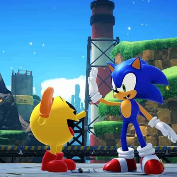 Sonic Racing: CrossWorlds | Sonic x PAC-MAN Collab Trailer gaming mascot