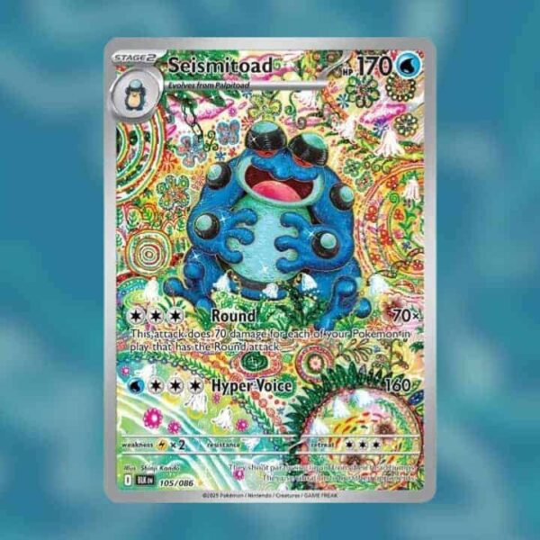 Seismitoad Pokemon TCG