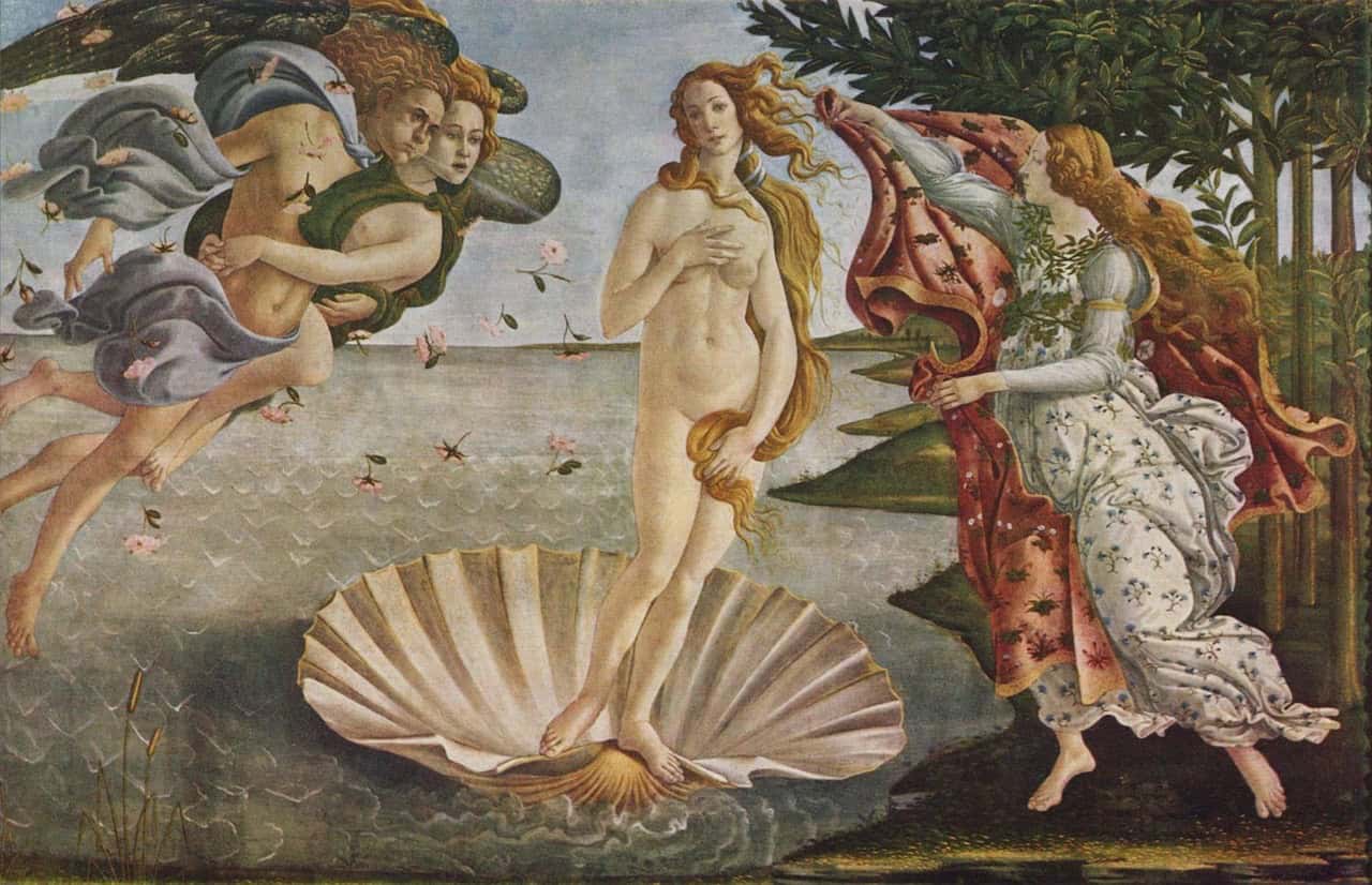 oil painting, venus, sandro botticelli, the birth of venus, painting, oil painting, venus, venus, venus, venus, venus
