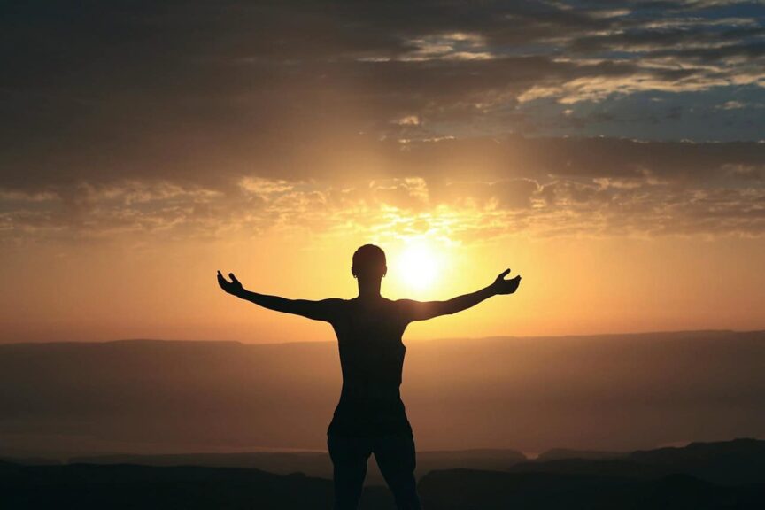 morning, sunrise, woman, silhouette, sunlight, nature, peace, sky, spirituality, peaceful, grateful, gratitude, morning, morning, morning, morning, morning, sunrise, sunrise, peace, peace, peace, gratitude