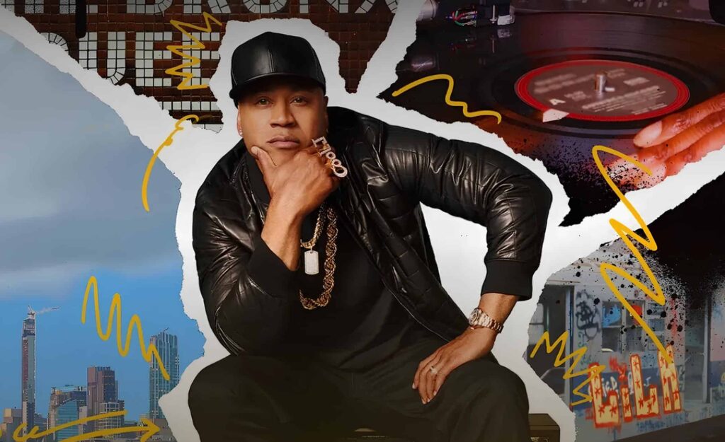 Promotional image for new series Hip Hop Was Born Here on Paramount+