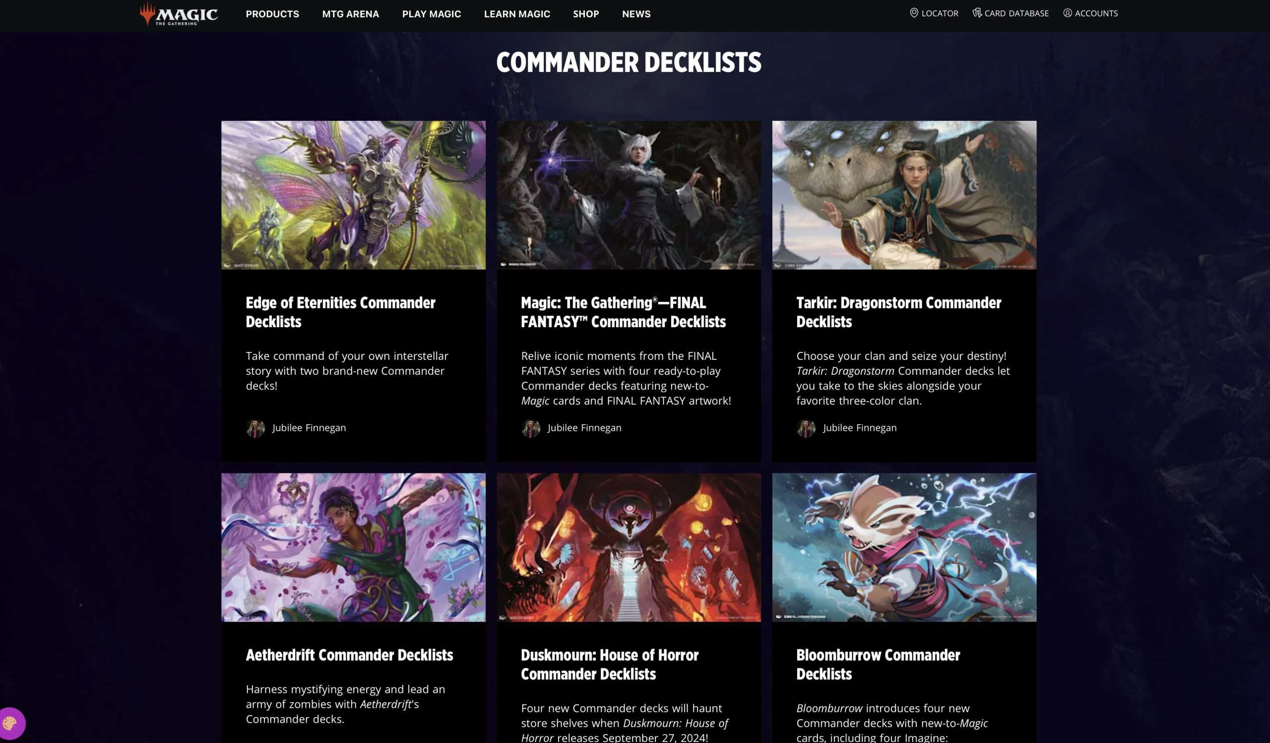 magic the gathering commander