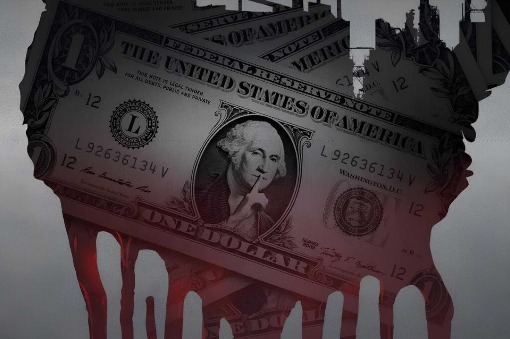 promotional image for new series called One Dollar on paramount plus