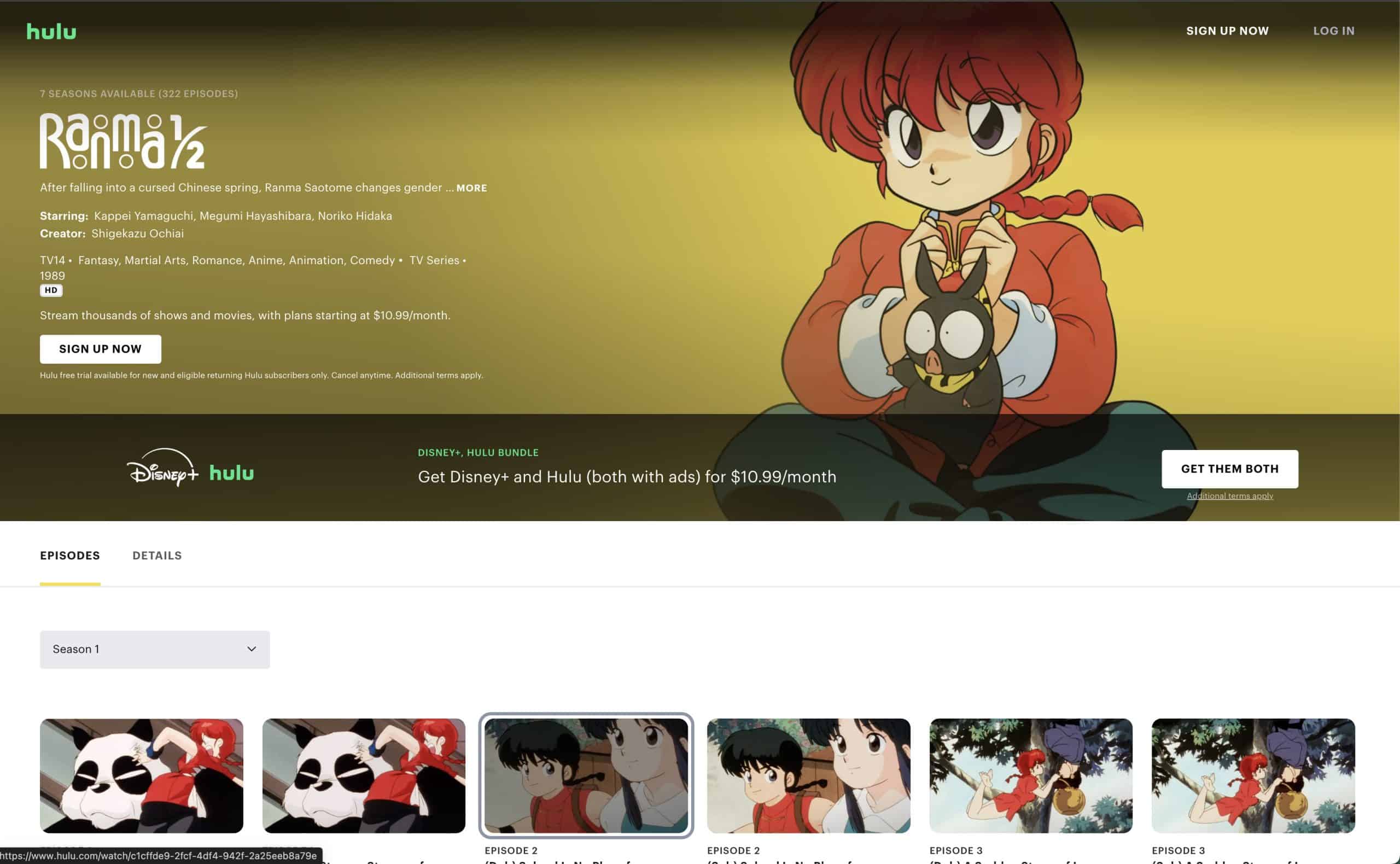ranma comedy anime