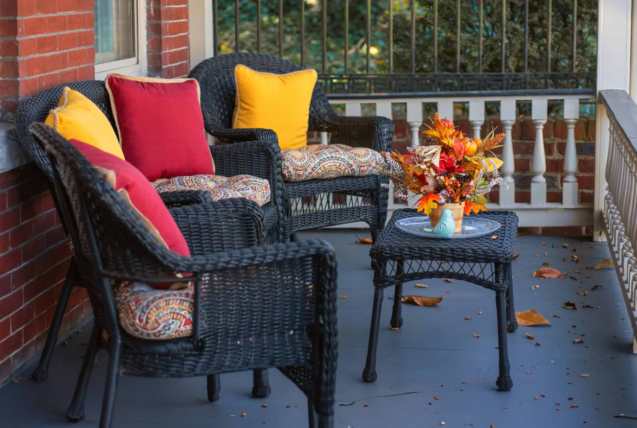 autumn decor swaps