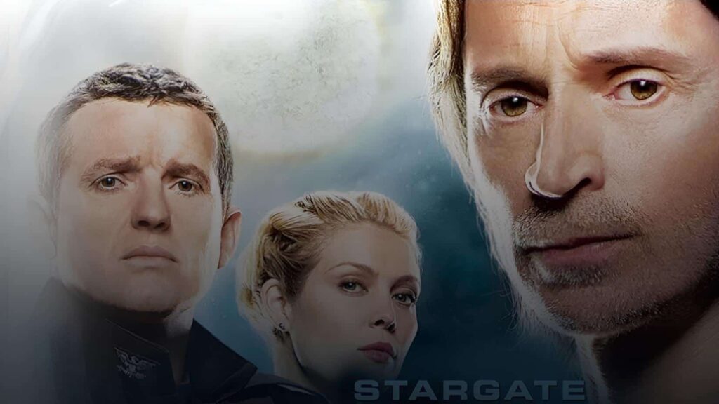 Promotional image for the tv series Stargate Universe available on amazon prime video