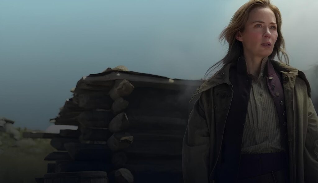 Promotional image for the tv series The English available on Amazon Prime Video