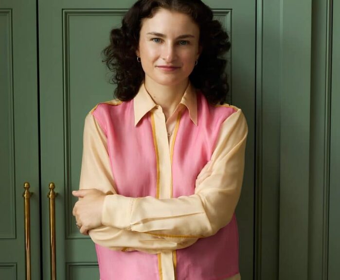 screenshotted image of new Vogue editorial head Chloe Malle