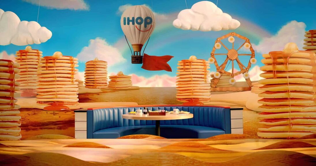 screenshot for iHop promotion from Instagram