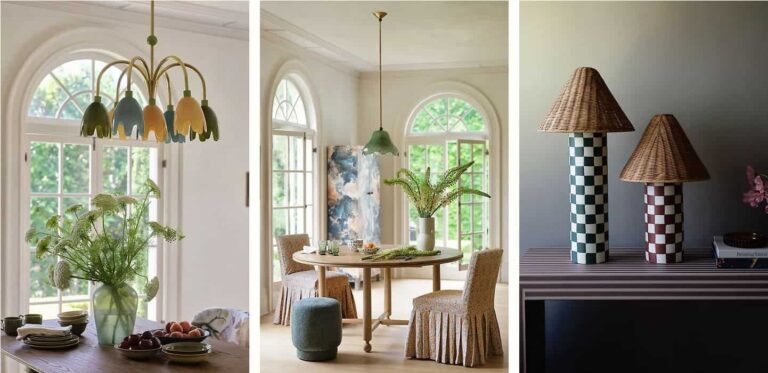 Anthropologie lighting collection, autumn decor