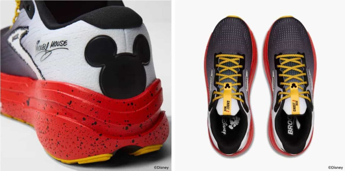 Brooks x Disney Ghost Max 2 Mickey Mouse