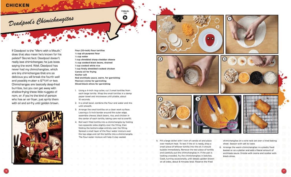 Comic Cookbooks