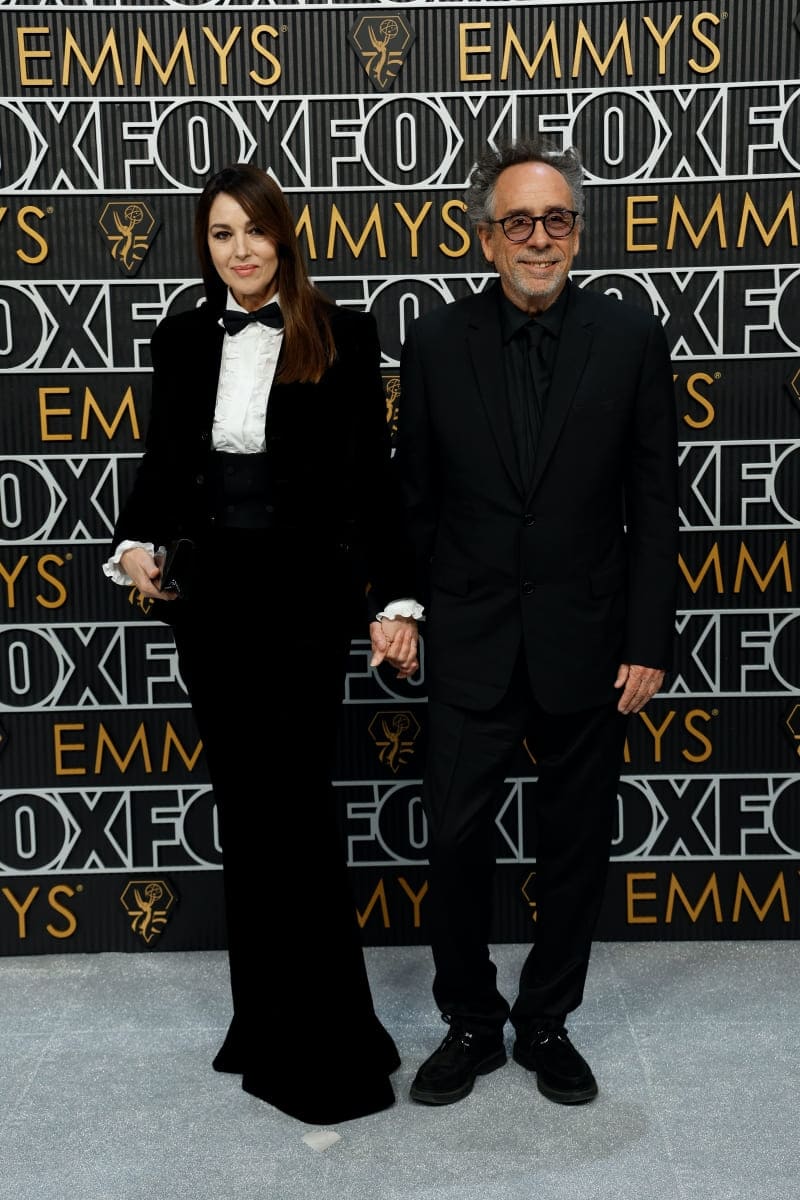 Monica Bellucci and Tim Burton