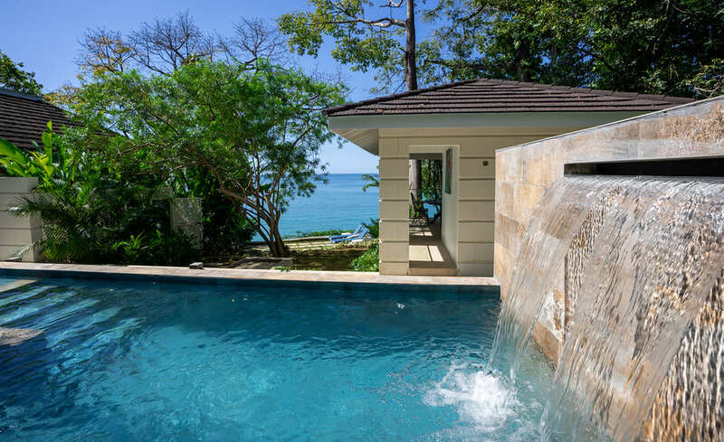Swimming Pool Guest Suite at Bluefields Bay Villas, Jamaica.