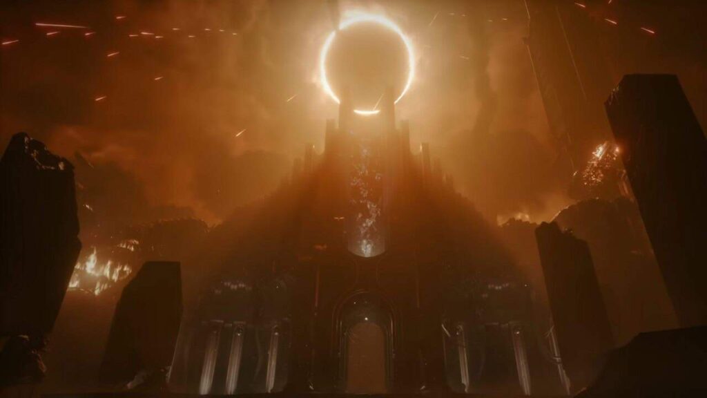 Saros opening scene from PlayStation State of Play