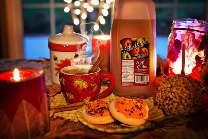 cider pairings, autumn, fall, cozy, hot cider, apple cider, cookies, snack, treat, inviting, candles, apple cider, apple cider, apple cider, apple cider, apple cider