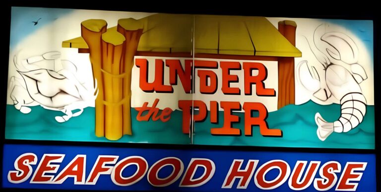 Screenshot of promotional image for Under the Pier Seafood House located in Pennsylvania. seafood
