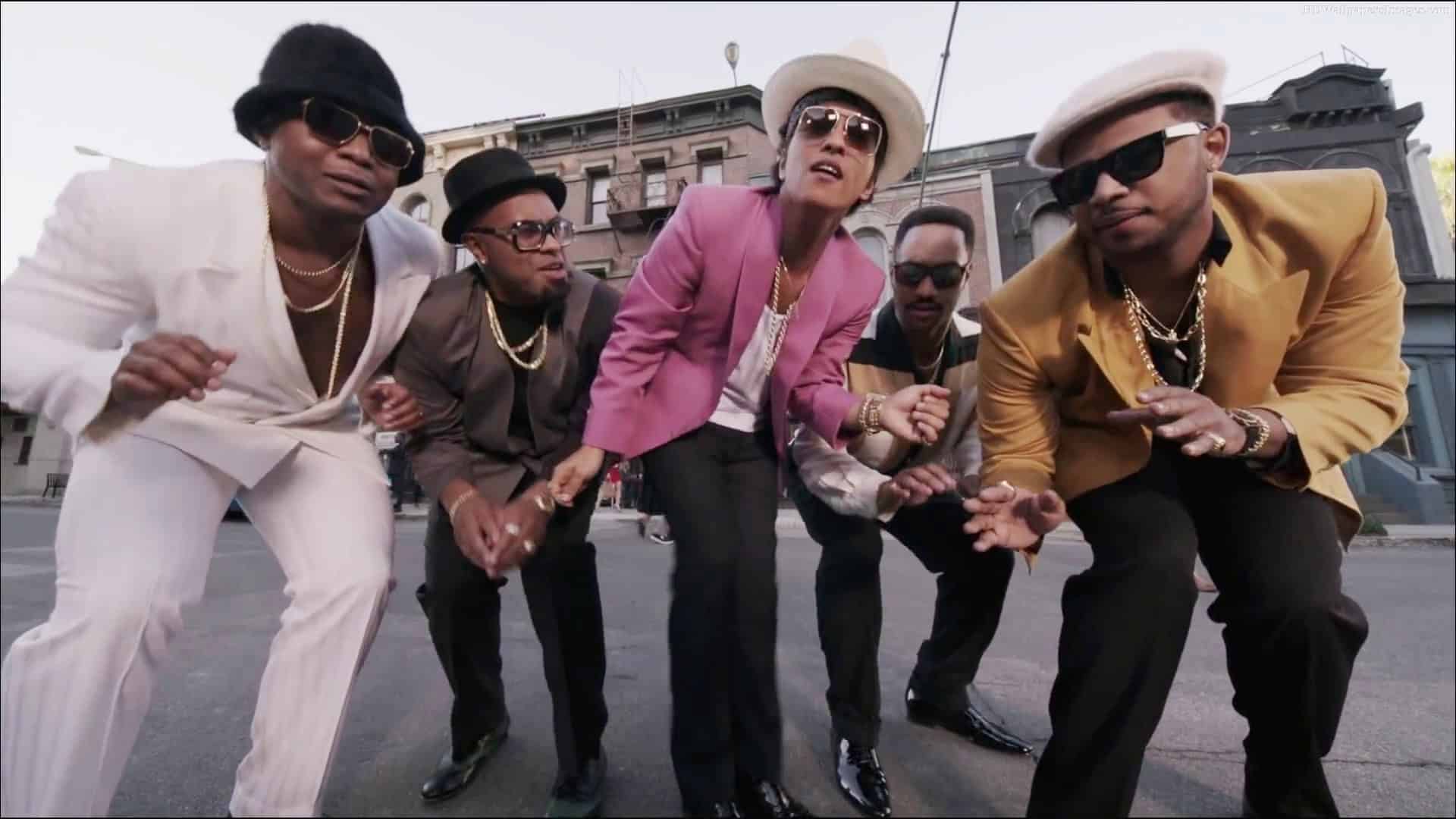 "Uptown Funk" still with Bruno Mars produced by Mark Ronson. Photo courtesy: Don Caldwell