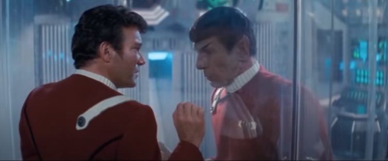 Star Trek, William Shatner as Kirk and Leanord Nimoy as Spock