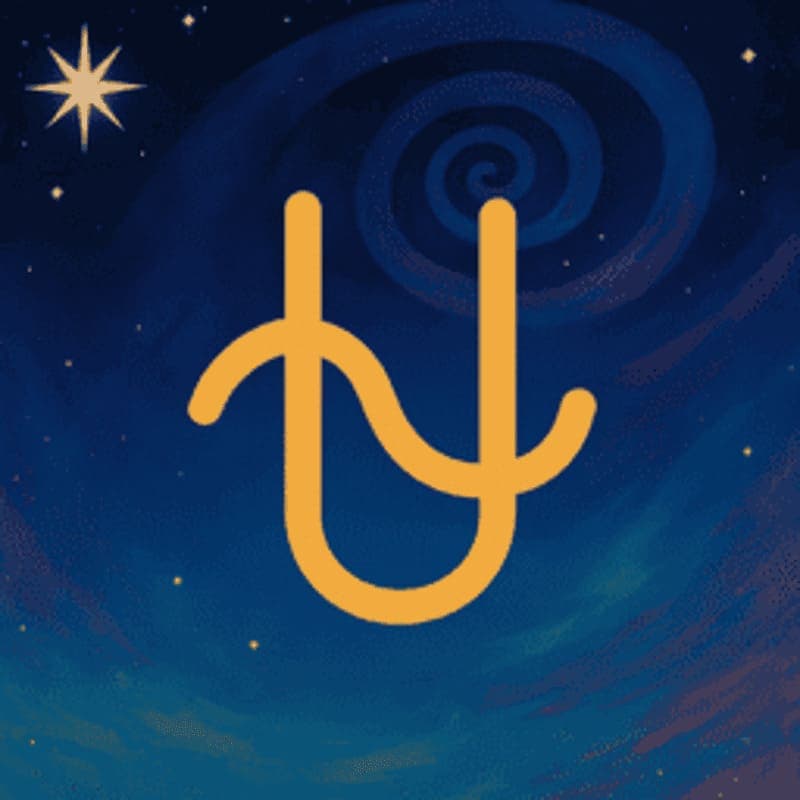Astrology symbol for the 13th zodiac sign generated by AI, Copilot.