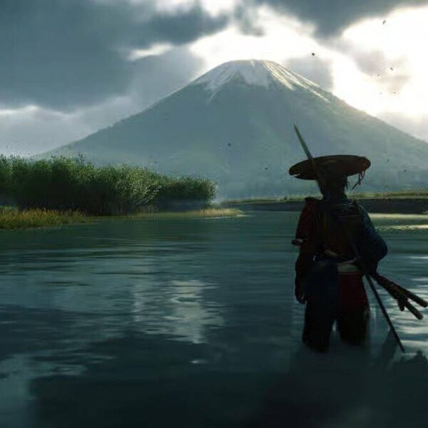 Water physics in Ghost of Yotei