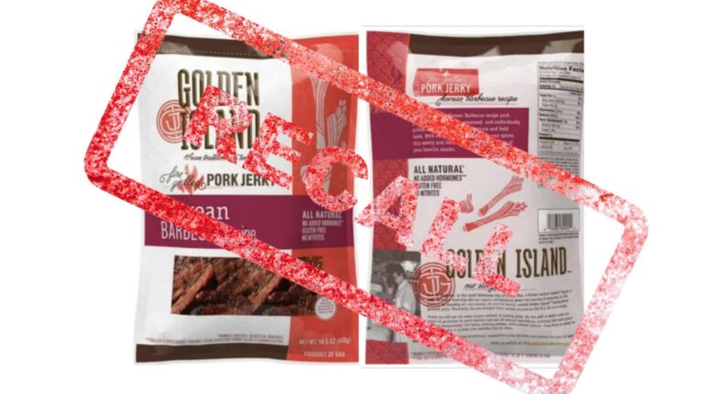 Golden Island Pork Jerky Recall