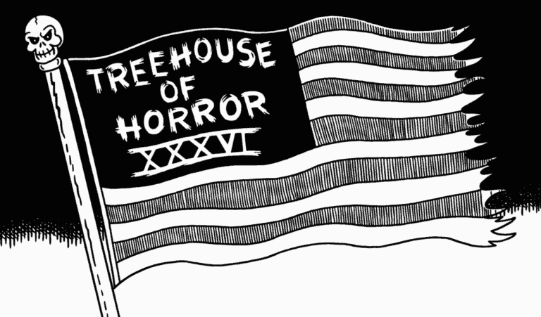 The Simpsons, Treehouse of Horror XXXVI, horror comedy, tv show