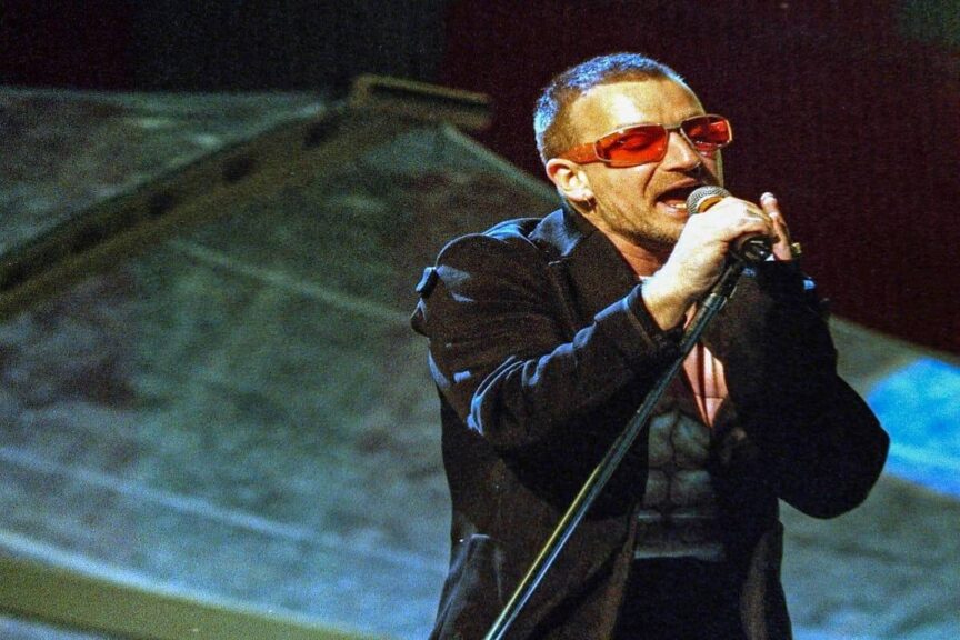 Today's epic earworm is from Irish rockers U2.