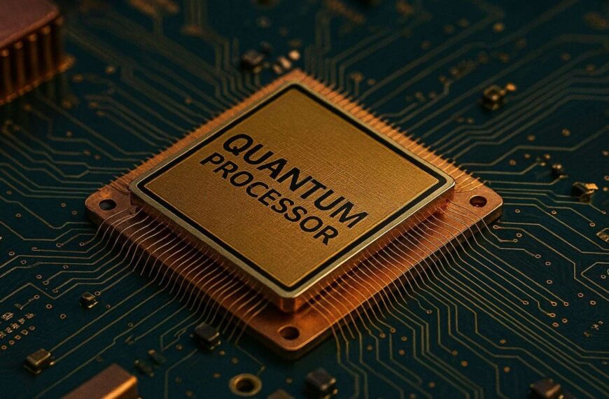quantum processor chip/quantum computing