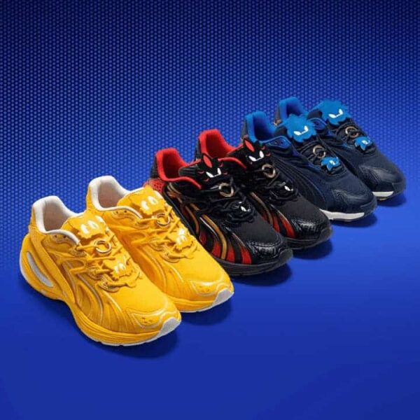 Sonic Racing and Puma Collaboration