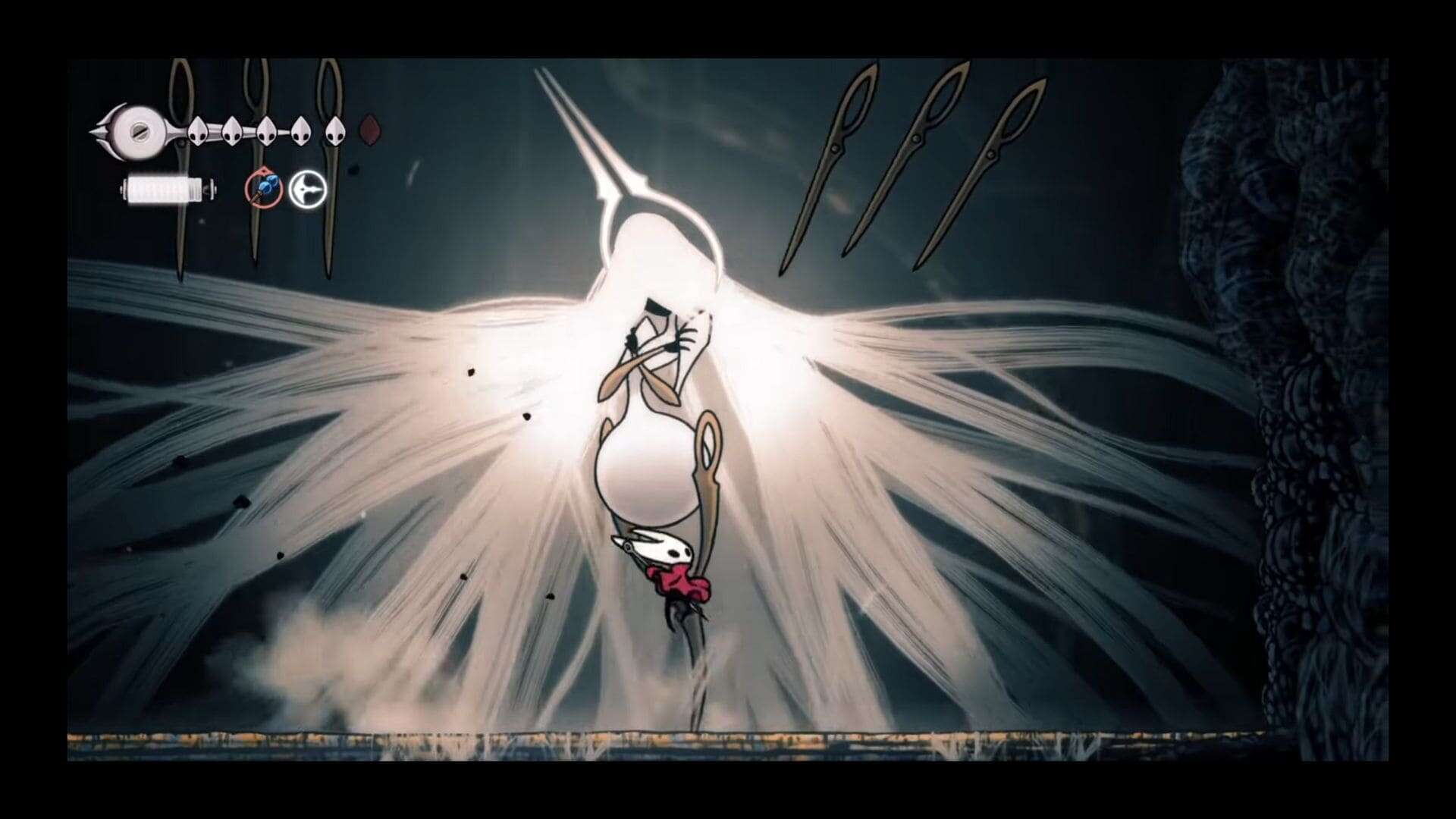 Grandmother Silk boss fight, Silksong