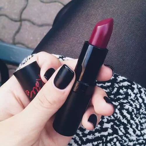 Affordable glam looks in all the reds for Halloween.